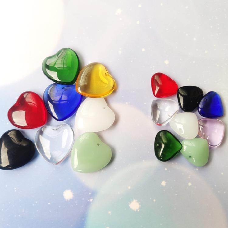 Exquisite Heart Shaped Pendant Charm Bulk Beads for DIY Bracelet Necklace Making Jewelry Findings Accessories Gift