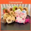 Keychain Plush Capybara Figure Water Otter Stuffed Animal Pp Cotton Gift Child