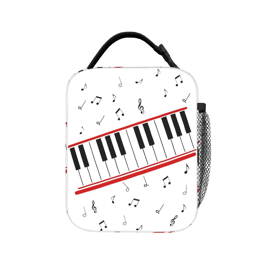Beat It MJ king of pop Piano Insulated Lunch Bags Thermal Bag Meal Container High Capacity Tote Lunch Box Food Handbags Outdoor
