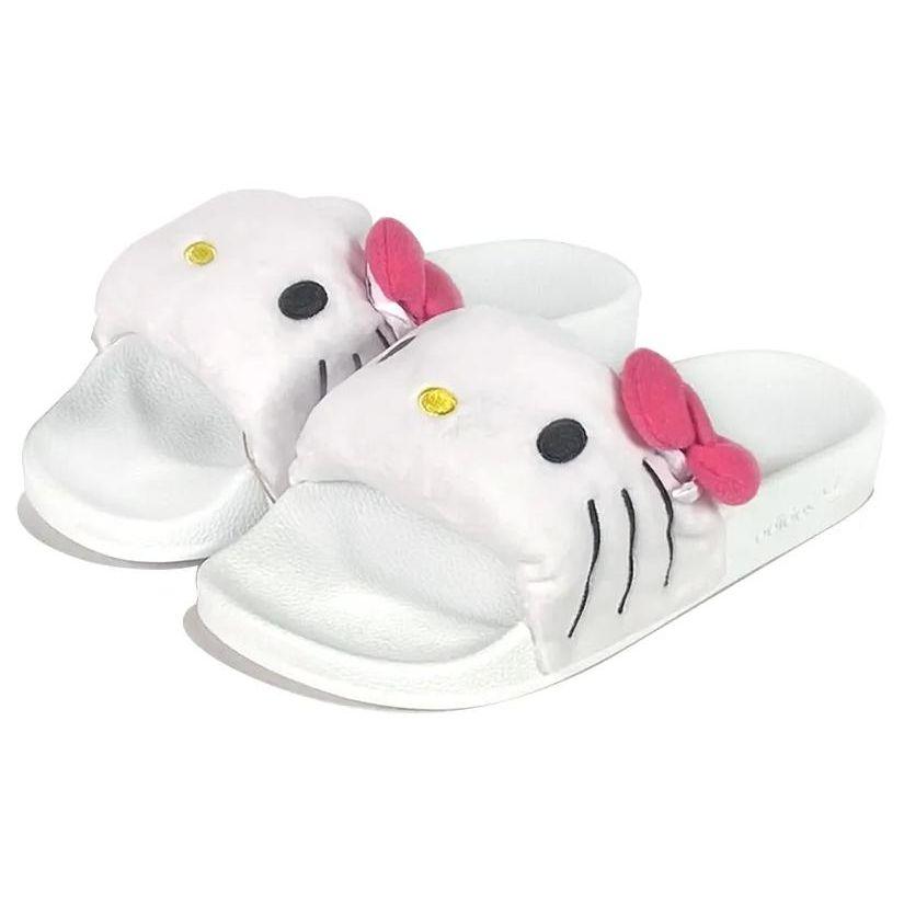 Hello Kitty X Adidas Adilette Slide Hello Kitty and Friends Women Sneakers White Footwear-White Core-Black IG8419