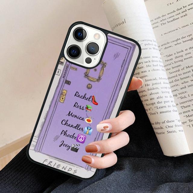 

Friends Tv Show Door Phone Case Back Cover for iPhone 17 Air 16 15 14 13 11 12 Pro Max Plus Fundas Coque iPhone 13