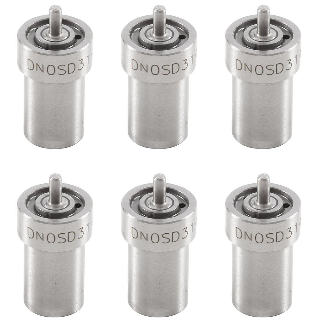 6PCS DN0SD314 New Diesel Fuel Injector Nozzle for Mercedes 250 300 350 TD W202 W124 W140 W463—L48A