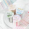Rainbow Die Cut & Washi Tape Divider - Fresh Journal Decoration Stickers