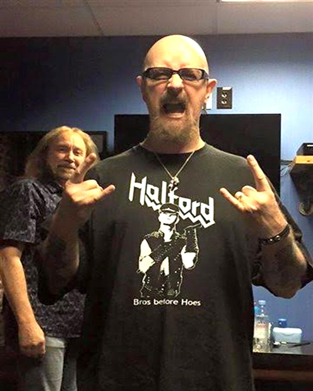 Judas Priest Halford BROS BEFORE HOES kbd slayer exodus metallica mentors nofx XXXXL