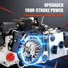 4 Stroke Petrol Chainsaw High Power 16800W Gas Chain Saw Gas Powered Wood Cutting Saw Handheld Felling Saw Tree Chainsaw