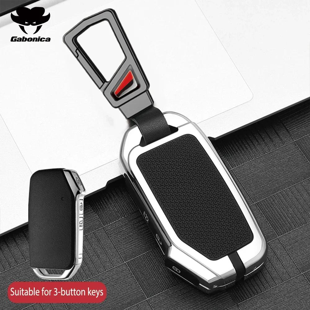 New Zinc Alloy Car Remote Key Case For Kia Sportage Ray Seltos Sorento Soul Telluride Cerato K5 K8 Ceed Forte Niro Smart Keyless