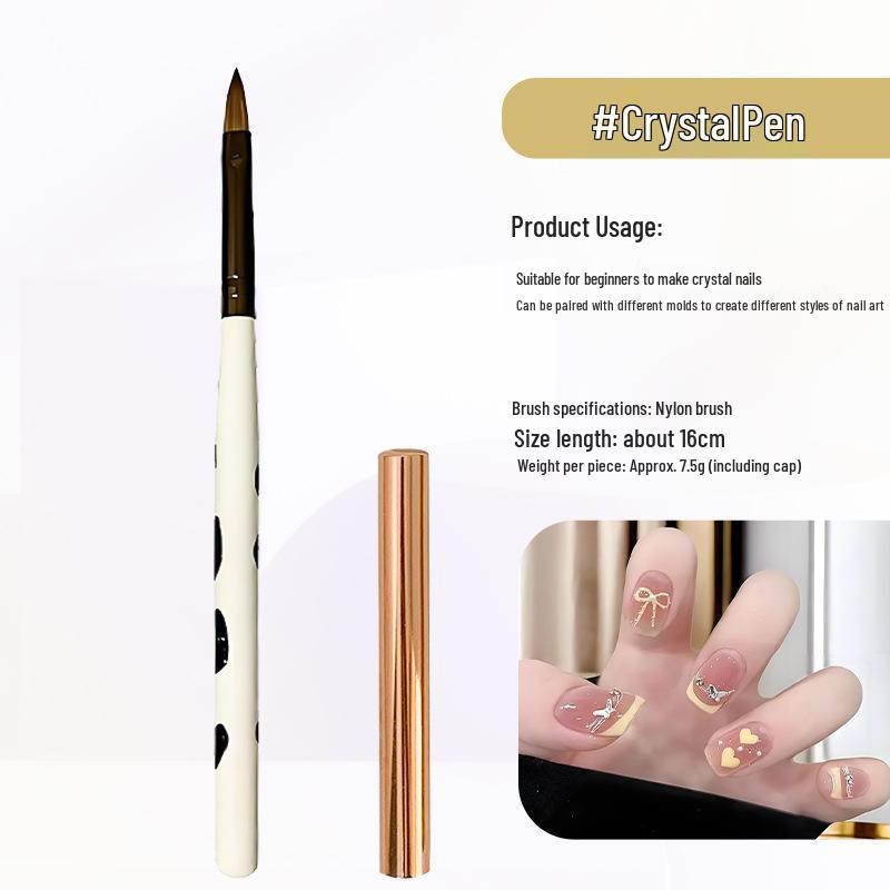 

Twelve Zodiac Cow Pull-Wire Flower Color Nail Art Set: Painting & Phototherapy Tools