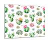 GLASS PROTECTIVE PLATE FOR STOVE 60x52 CACTUS