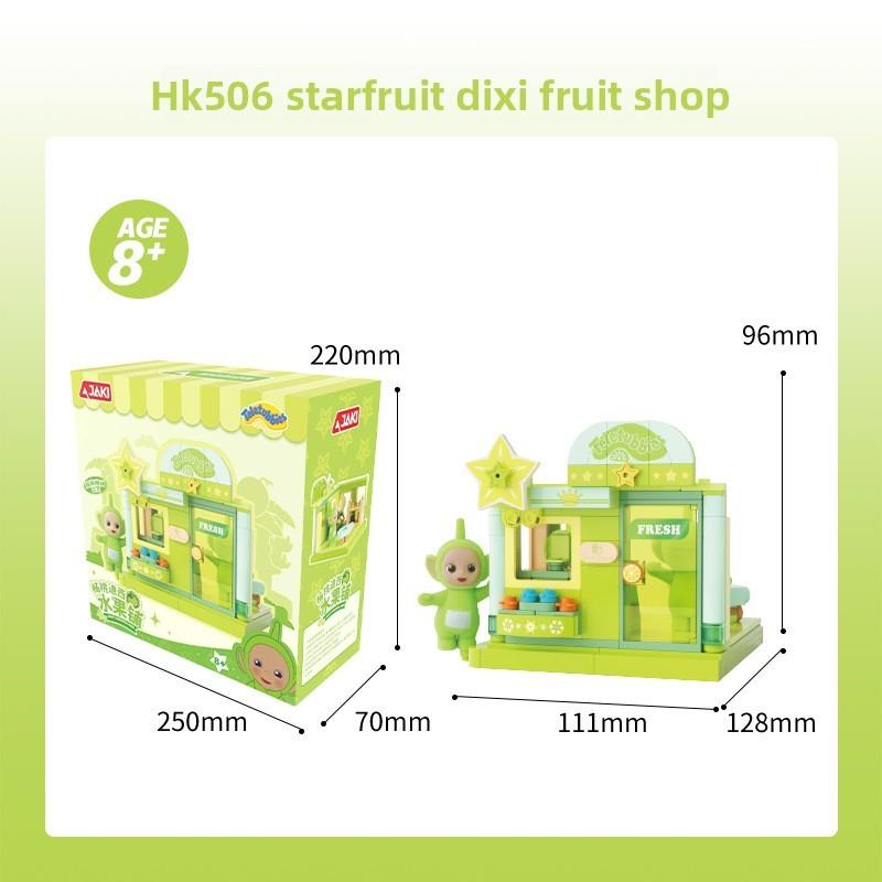 Teletubbies Fruit Shop Building Blocks Toy With Diy Assembly For Creative Play