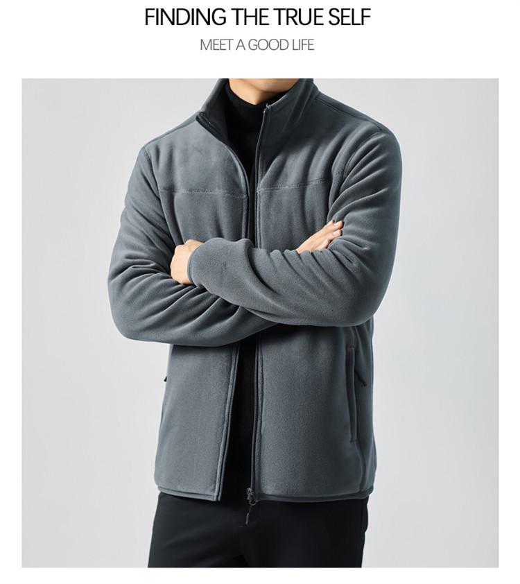 2025 Autumn/Winter Plus Velvet Fleece Jacket: Thick, Warm, Perfect Inner Layer for Shell Jackets