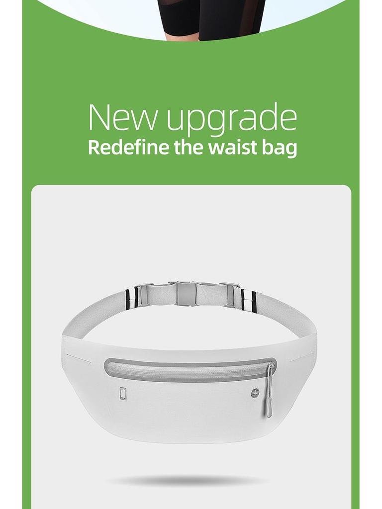 Unisex Waterproof Sports Waist Bag for Running and Fitness - Lightweight, Invisible, and Outdoor-Ready Cross-Border Hot Seller