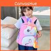 Trendy Cartoon Dinosaur Plush Backpack For Preschoolers In Bright Colorful Styles