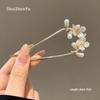 Spring 2025 High-End Pearl U-Shaped Hairpin – Ancient Style Chinese Hair Styling Accessory for Women