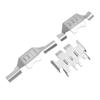 Stainless Steel Chassis Armor RC Chassis Armors Set for Traxxas TRX4M 1/18 Upgrade RC Car