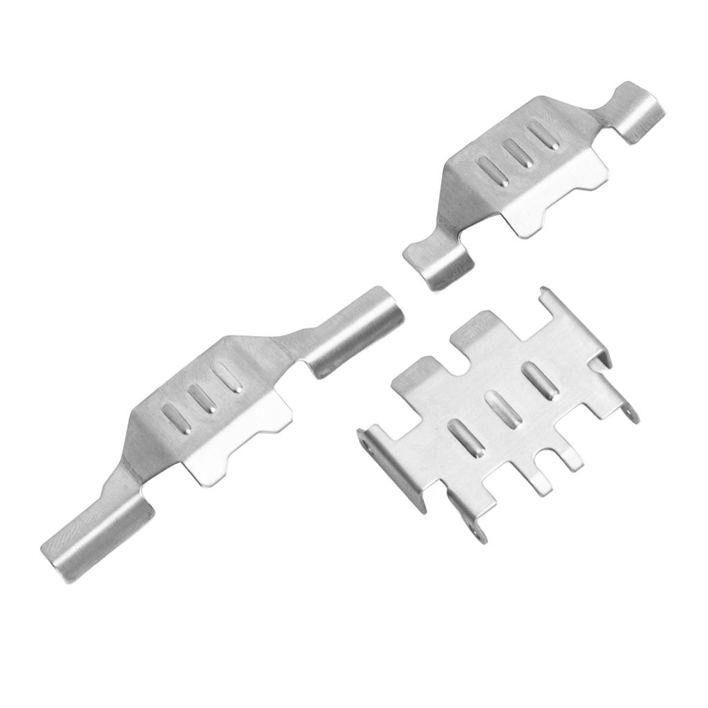 Stainless Steel Chassis Armor RC Chassis Armors Set for Traxxas TRX4M 1/18 Upgrade RC Car