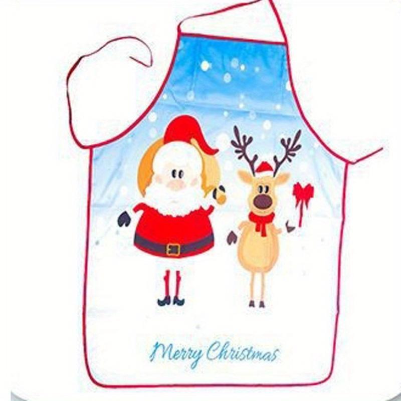 Multisize Christmas Apron Set with Festive Designs - Perfect for Holiday Decor and Cooking. High-Quality Fabric Ensures Comfort.