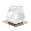 10Pcs Mop & Broom Plastic Holder with Strong Adhesive Traceless Punch-free Non-slip Support Hook Wall Mounted Bathroom Kitchen Mop Storage Hanger