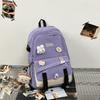 High Value, Fresh and Sweet Backpack, Color Contrast for Junior High School Students, Lightweight and Large-capacity Backpack.