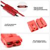 2PCS Plug Battery Trailer Durable Quick Connector Kit 50A 600V Winch Electrical Power Cables Charging Plug Quick Connector
