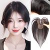 Synthetic Top of The Head Replacement Lightweight No Clips Hair Toppers  for Women