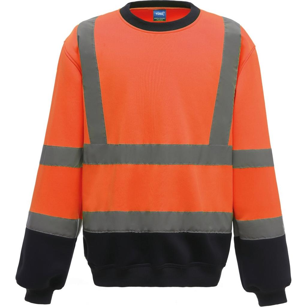 Yoko Mens Hi-Vis Sweatshirt