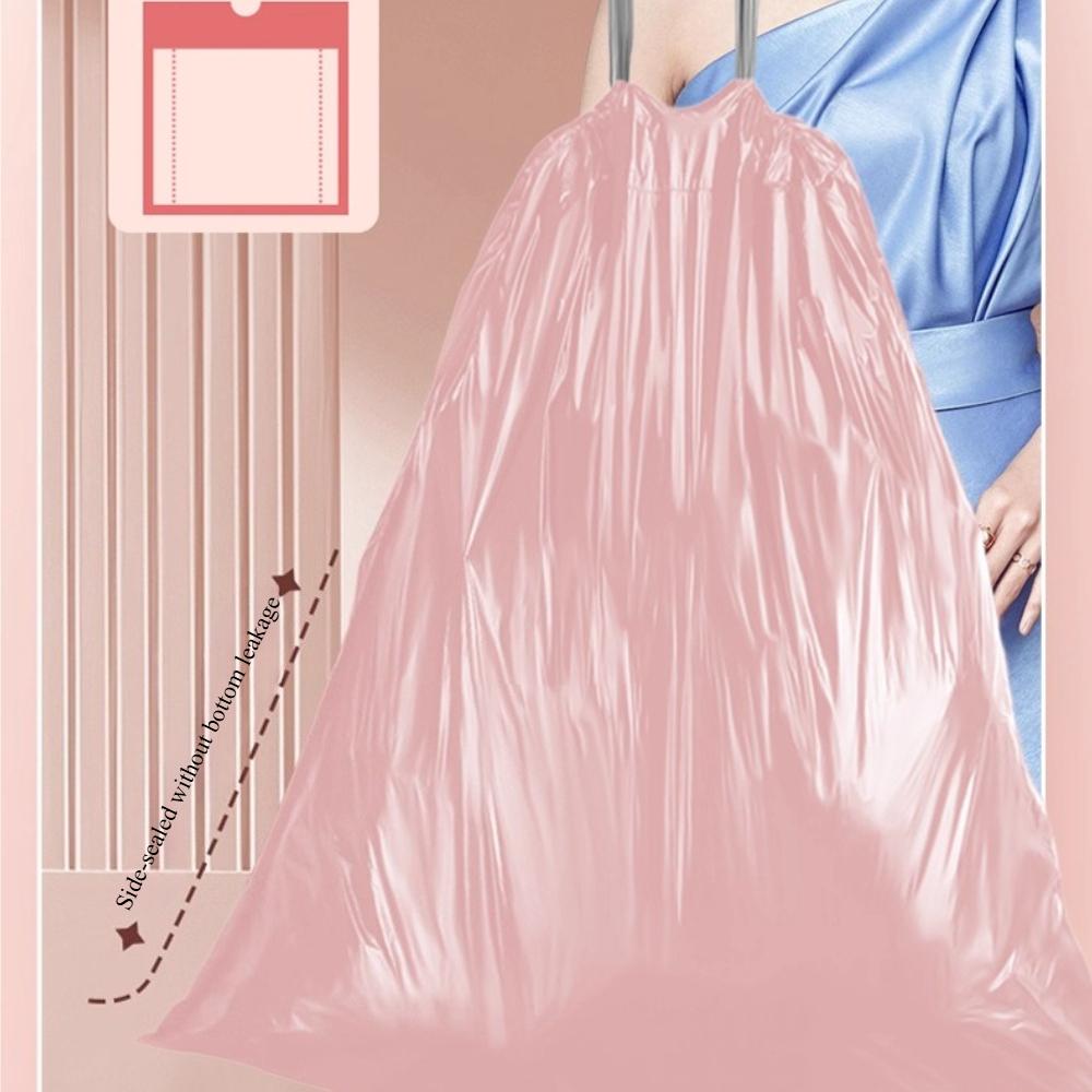 New Tear-Resistant Drawstring Garbage Bags Thickened Plastic Handheld for Kitchen/Dorm/Bathroom Home Use RQSL-WM-0066-51