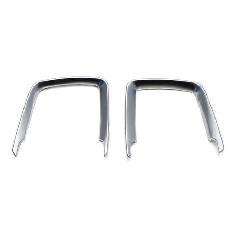 Silver Headlight Switch Surrounding Decorative Trims For BMW 2 3 4 Series X5 X6