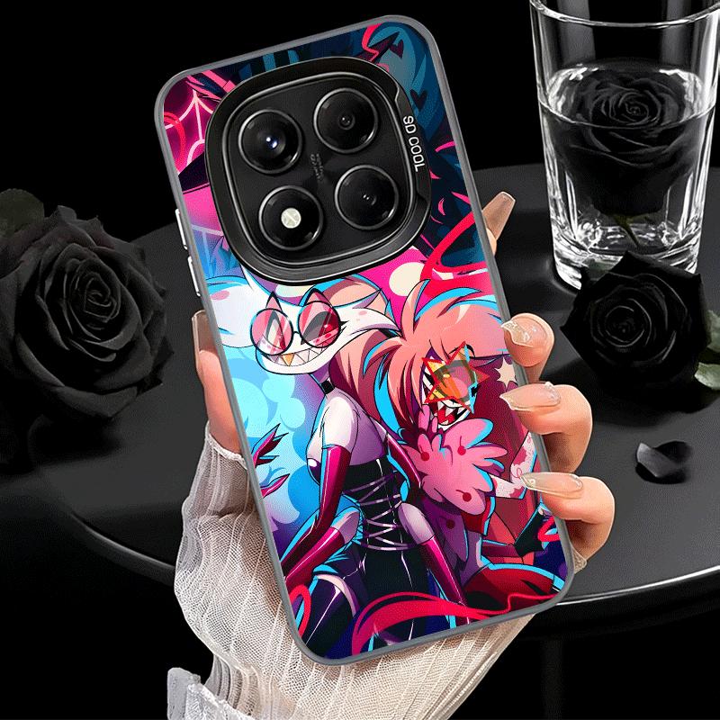 Hazbin Hotel Anime Soft Phone Case for Xiaomi Redmi Note 13 14 15 Pro Plus 12S 12 11S 11 11T 10S 10 Shockproof Cover Back Shell