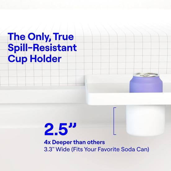 Bedside Shelf Bunk Bed Table Shelf with Cup Holder Strong Load-bearing Easy