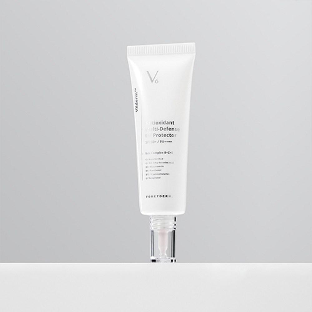 FORETDERM V6+ Anti-aging Antioxidant Tone-Up Watery Glow Sun Cream SPF50+ PA++++ 50ml