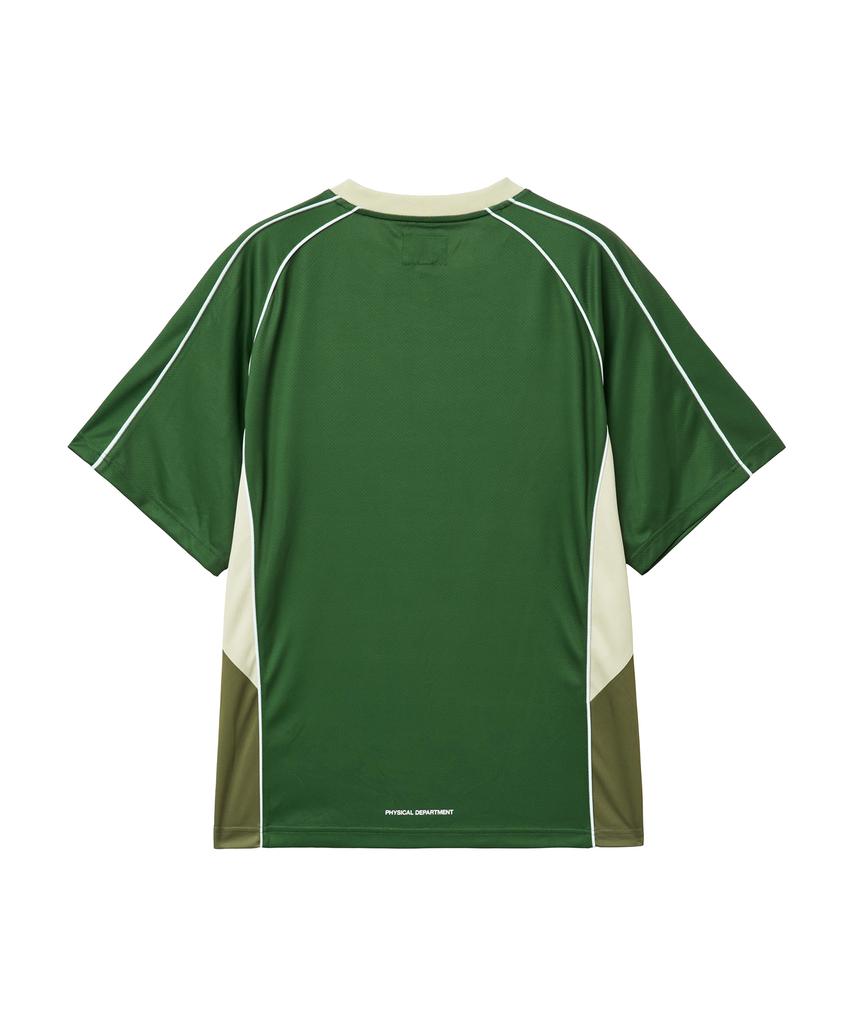 PHYPS MOTORCYCLE Mesh Block Jersey Short Sleeve Green