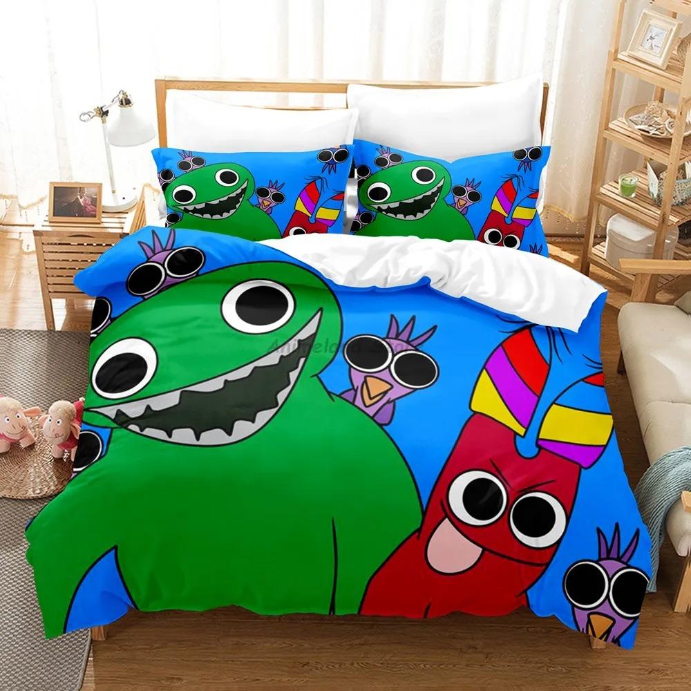3D Luxury Garten of Banban Bedding Sets Kids Boys Gaming Duvet Cover Set Single King Queen Full Twin Size Bed Linen Pillowcases