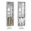 Edelstahl Hochzeitstortenmesser & Tortenheber Set Griffe Kuchenschneider mit Verpackungsbox für Hochzeitstag Empfang --Weißes Band