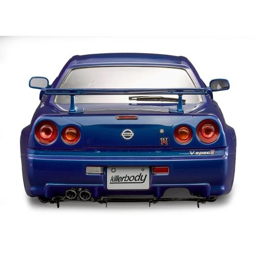 Killerbody 48716 1/10 Scale Nissan Skyline GT-R BNR34 Metallic Blue