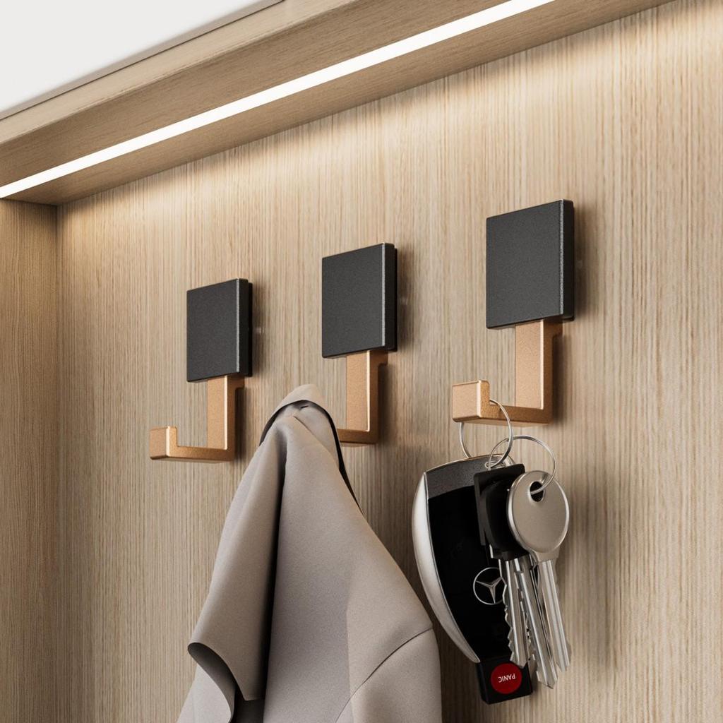 Hanging Wall Hook for Entryway: Coat, Hat, and Shoe Storage