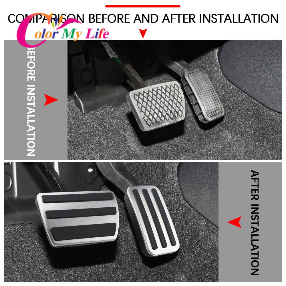Stainless Steel Car Pedals for Honda Civic CRV Jade Accord Elysion Odyssey Accelerator Fuel Brake Pedal Gas Cover