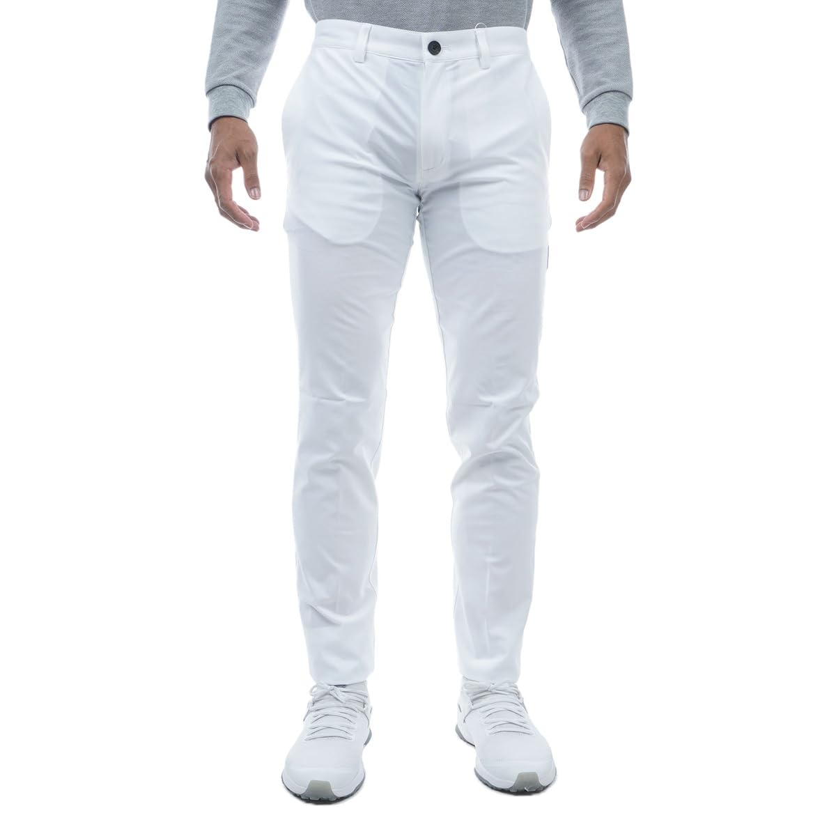 

TaylorMade Texbridge Basic Tapered Pants, White, Size 82, Men s Golf Pants, 2023FW, TL090