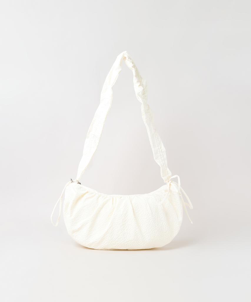 Spao Seersucker Shirred String Hobo Bag_Spakga9A71