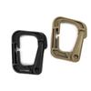 5Pc Outdoor Camping Tool D Type ITW Grimloc MOLLE Locking EDC Tactics Backpack Hanging Webbing Hook Buckle for Hiking