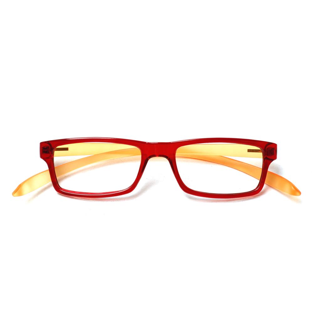 Turezing Rectangular Reading Glasses For Women Soft Temples Hanging Neck Design Comfortable Hd Clear Lens Prescription Eyewear
