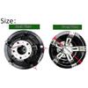 Weatherproofed Golf Cart Accessories Wheel Cover Quickly Install Golf Cart Hub Caps Improved Vehicle Longevity
