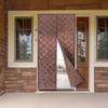 Magnetic Thermal Insulated Door Curtain Fits 38x82In Doors - 1x2.1m (39.37x82.68in) Center Opening, Waterproof & Noise Reducing