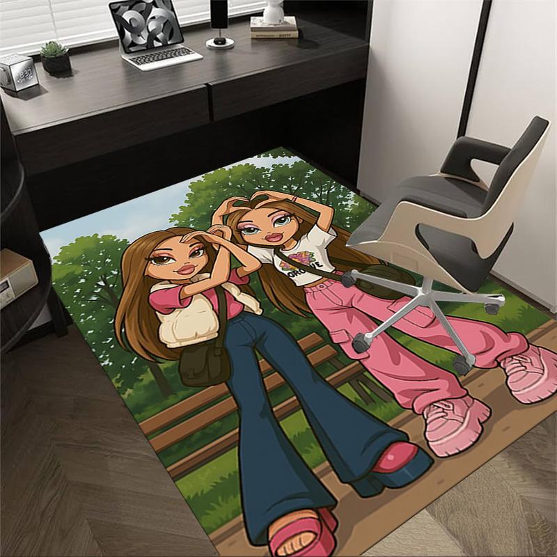 

1pc GROVE Carpet Anti Slip Polyester Floor Mat for office,Bedroom 60cm by 90cm