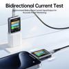 FNIRSI FNB-C2 Digital Voltmeter Ammeter, Type-C Fast Charge Trigger, 240W Max Power Meter, Capacity & Ripple Measurement Tester