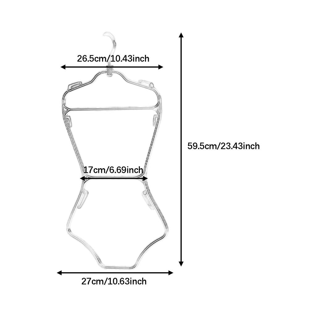 Swimsuit Hanger Closet Organizer Bathing Suit Hanger Multifunction Swimwear
