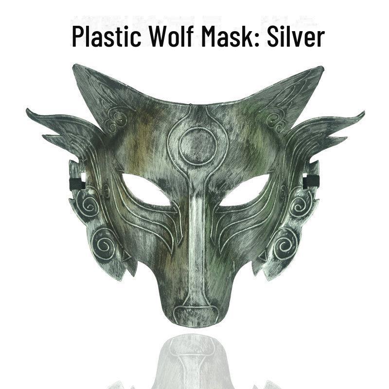Evil Wolf Halloween Mask - Adult Werewolf Headgear & Child-Friendly Design