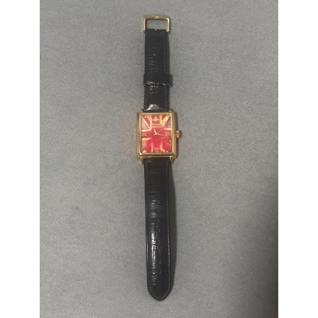 Used [Battery replaced] Vivienne Westwood wristwatch Union Jack