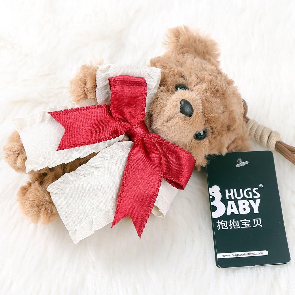 Cute Teddy Bear Ornament Plush Doll With Short Plush Material For Gift Giving