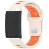Silicone Fitness Tracker Band Replacement Two-Toned Quick-Release Wristband Breathable 22mm Watch Strap for Amazfit Helio Strap