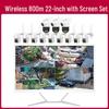 Wireless HD All-in-One Camera System for Home & Outdoor - No Wiring Needed